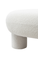 White Upholstered Bench | Modern Gaynes | Oroatrade.com