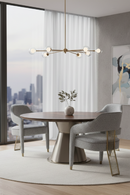 Gray Split-Back Dining Chair | OROA Modern Kasem | Oroatrade.com