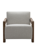 Oak-Framed Beige Accent Chair | OROA Modern Marchland | Oroatrade.com