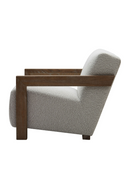 Oak-Framed Beige Accent Chair | OROA Modern Marchland | Oroatrade.com