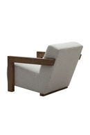 Oak-Framed Beige Accent Chair | OROA Modern Marchland | Oroatrade.com