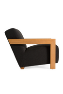 Oak-Framed Upholstered Lounge Chair | OROA Modern Rosen | Oroatrade.com