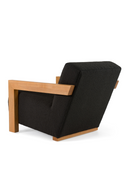 Oak-Framed Upholstered Lounge Chair | OROA Modern Rosen | Oroatrade.com