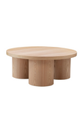 Oak Round Coffee Table | OROA Modern Babson | Oroatrade.com