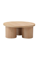 Oak Round Coffee Table | OROA Modern Babson | Oroatrade.com