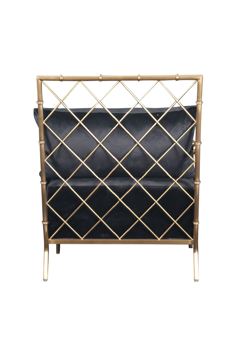 Velvet Padded Accent Chair | OROA Modern Ignacio | Oroatrade.com