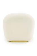 White Sherpa Accent Chair | OROA Modern Crestone | Oroatrade.com
