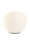 White Round Swivel Accent Chair | OROA Modern Gypsum | Oroatrade.com