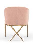 Pink Velvet Accent Chair | OROA Modern Mancos | Oroatrade.com