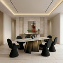 Hospitality furniture - Brushed Bronze Dining Table - www.oroatrade.com
