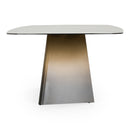 Hospitality furniture - Brushed Bronze Dining Table - www.oroatrade.com
