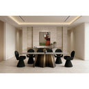 Hospitality furniture - Brushed Bronze Dining Table - www.oroatrade.com
