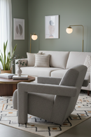 Upholstered Accent Armchair | OROA Modern Wylie