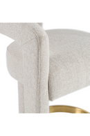 Beige Curved Counter Chair | OROA Modern Adam | Oroatrade.com