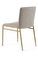 Brass-Framed Padded Dining Chair | OROA Modern Atlanta | Oroatrade.com