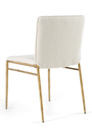 Brass-Framed Padded Dining Chair | OROA Modern Atlanta | Oroatrade.com