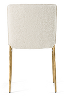 Brass-Framed Padded Dining Chair | OROA Modern Atlanta | Oroatrade.com