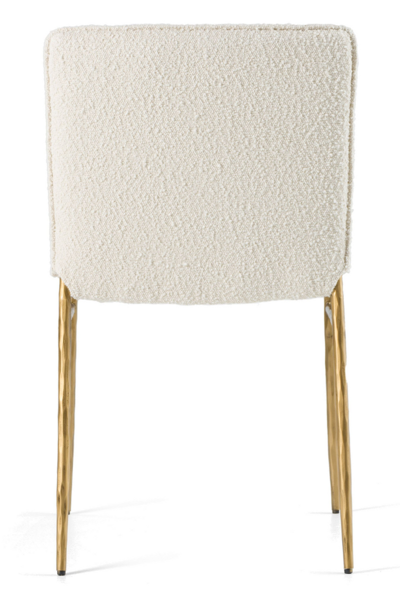 Brass-Framed Padded Dining Chair | OROA Modern Atlanta | Oroatrade.com