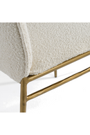 Brass-Framed Padded Dining Chair | OROA Modern Atlanta | Oroatrade.com