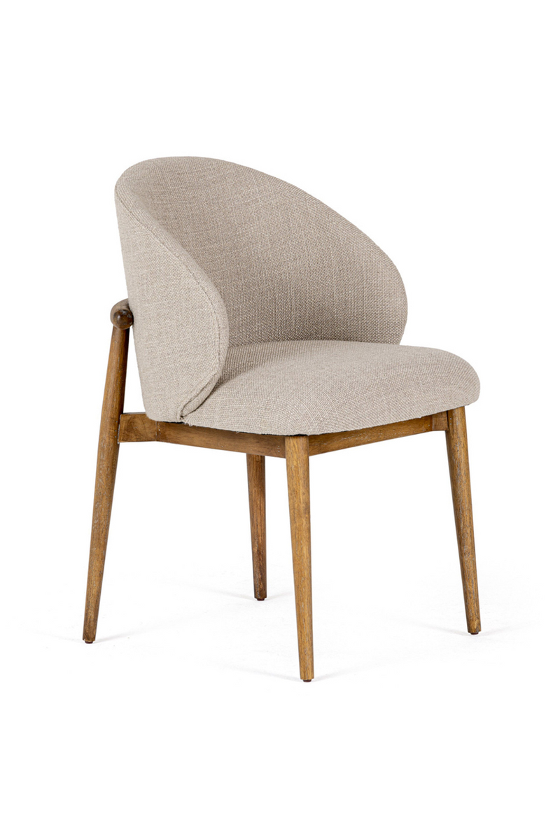 Beige Linen Dining Chair | OROA Modern Blum | Oroatrade.com