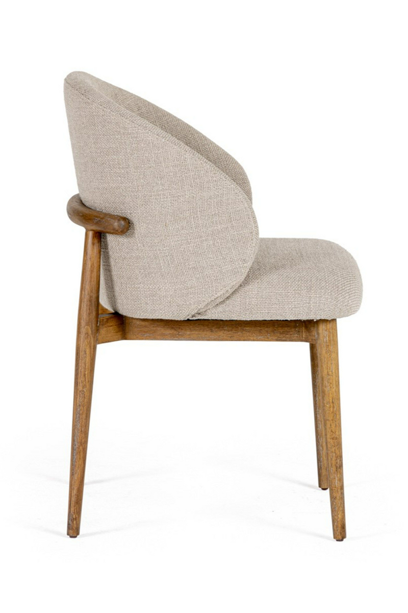 Beige Linen Dining Chair | OROA Modern Blum | Oroatrade.com