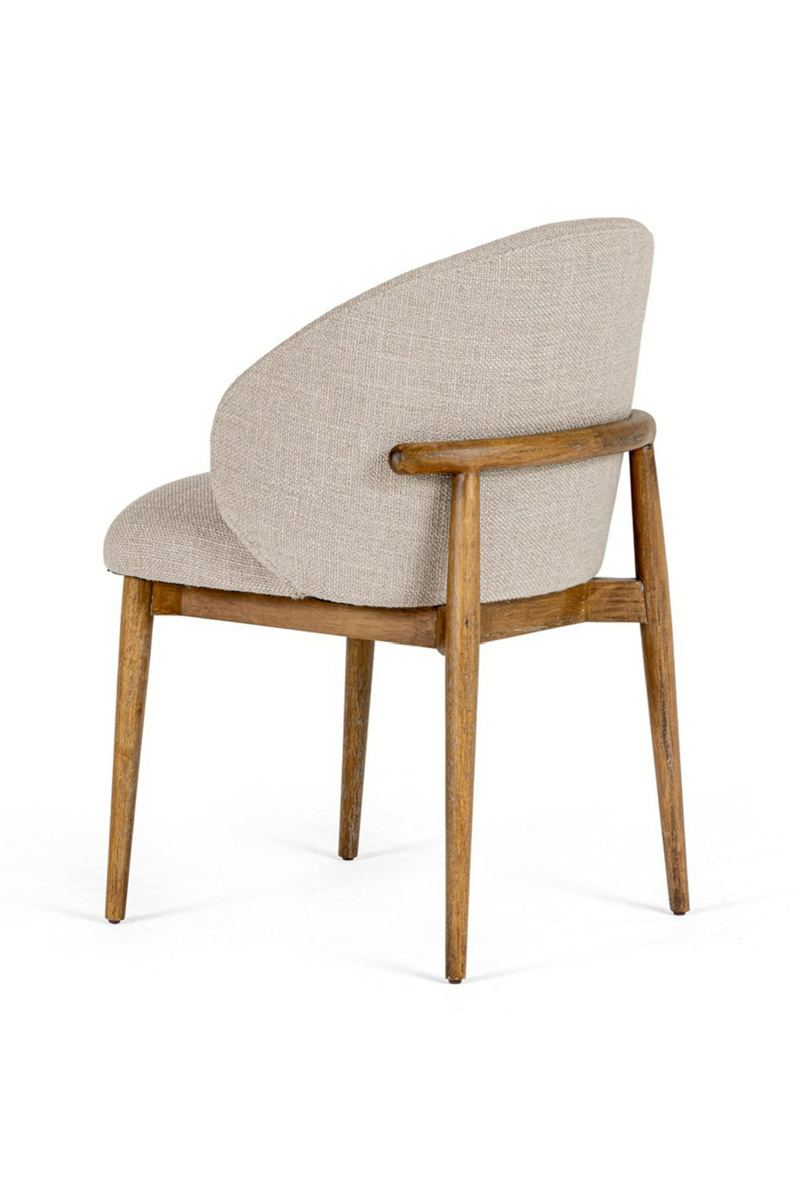 Beige Linen Dining Chair | OROA Modern Blum | Oroatrade.com