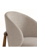 Beige Linen Dining Chair | OROA Modern Blum | Oroatrade.com