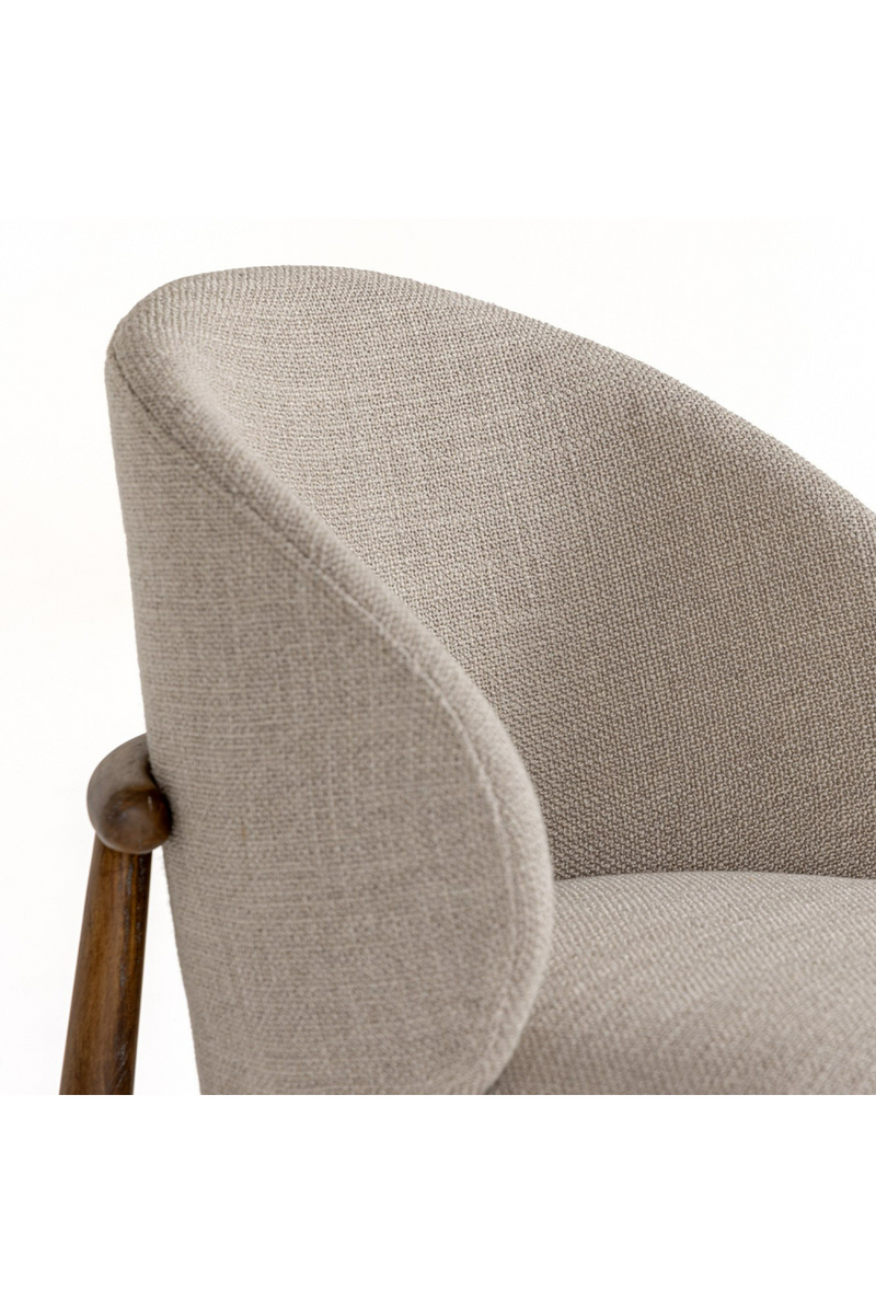 Beige Linen Dining Chair | OROA Modern Blum | Oroatrade.com