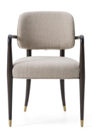 Oak Framed Beige Dining Chair | OROA Modern Kathy | Oroatrade.com
