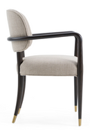 Oak Framed Beige Dining Chair | OROA Modern Kathy | Oroatrade.com