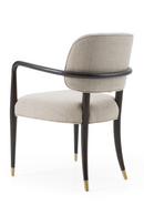 Oak Framed Beige Dining Chair | OROA Modern Kathy | Oroatrade.com