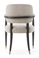 Oak Framed Beige Dining Chair | OROA Modern Kathy | Oroatrade.com