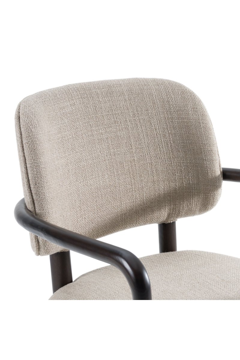 Oak Framed Beige Dining Chair | OROA Modern Kathy | Oroatrade.com