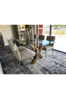 Linen Upholstered Dining Chair | OROA Modern Beasley | Oroatrade.com