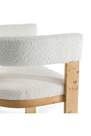 Burl Framed Cream Dining Chair | OROA Modern Letha | Oroatrade.com