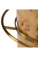 Cylindrical Burl Wood Stool | OROA Modern August | Oroatrade.com
