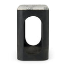 White Granite End Table | OROA Modern Marco | Oroatrade.com