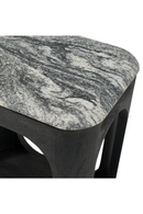 White Granite End Table | OROA Modern Marco | Oroatrade.com