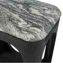 White Granite End Table | OROA Modern Marco | Oroatrade.com