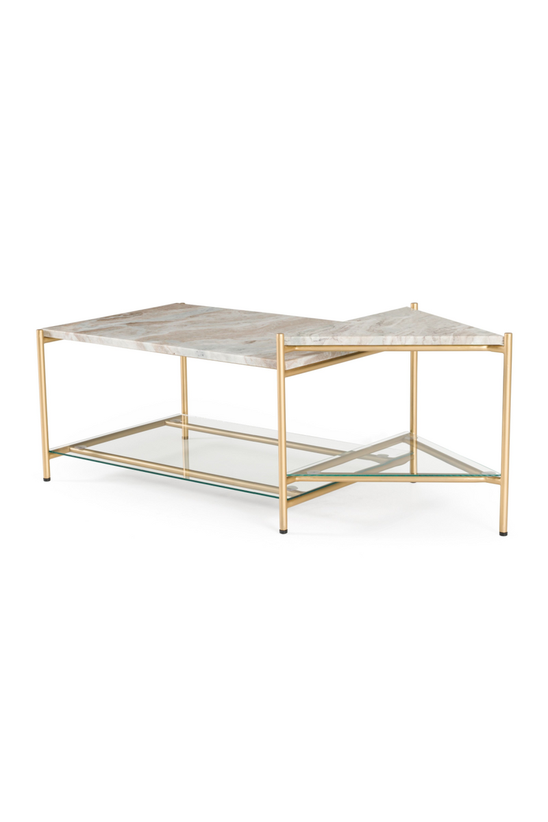 Beige Marble Coffee Table | OROA Modern Mosk | Oroatrade.com