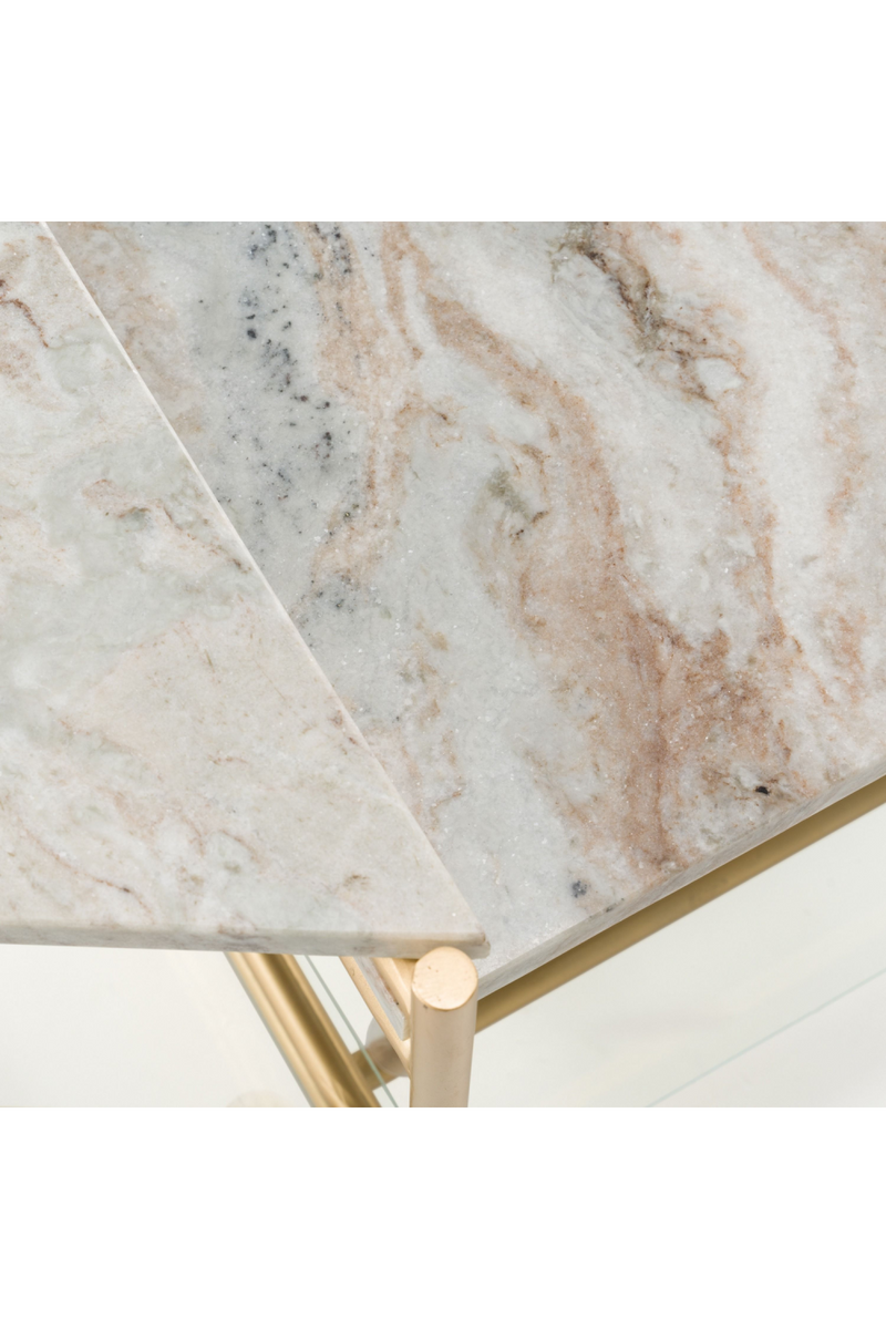 Beige Marble Coffee Table | OROA Modern Mosk | Oroatrade.com