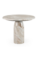 Natural Marble Round Coffee Table | OROA Modern Isaac | Oroatrade.com