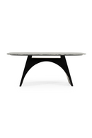 Black & White Marble Dining Table | OROA Modern Colbert | Oroatrade.com