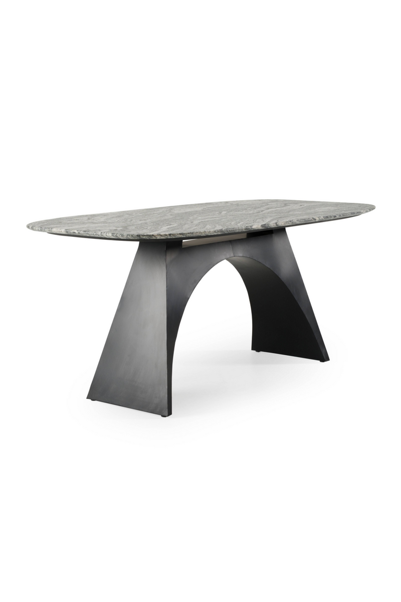 Black & White Marble Dining Table | OROA Modern Colbert | Oroatrade.com