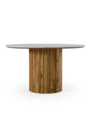 Round White Marble Dining Table | OROA Modern Shirley | Oroatrade.com