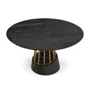Black Mango Wood Dining Table | OROA Modern Cotopaxi
