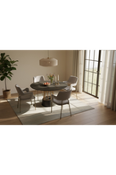 Black Mango Wood Dining Table | OROA Modern Cotopaxi | Oroatrade.com