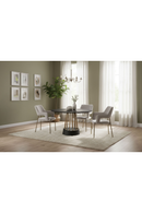 Black Mango Wood Dining Table | OROA Modern Cotopaxi | Oroatrade.com