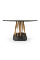 Black Mango Wood Dining Table | OROA Modern Cotopaxi | Oroatrade.com