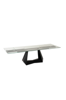 Extendable Glass Dining Table | OROA Modern Maroney | Oroatrade.com